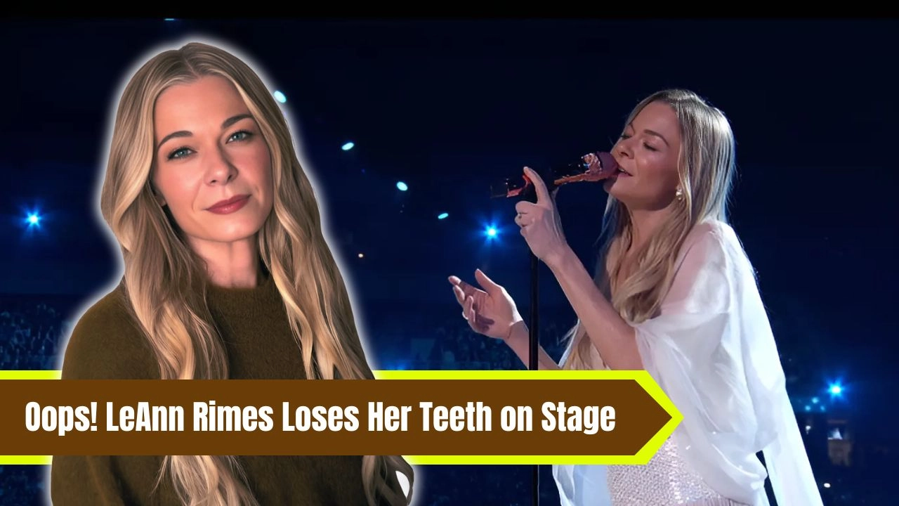 LeAnn Rimes' Teeth Fall Out Mid-Song — But She Keeps Singing!