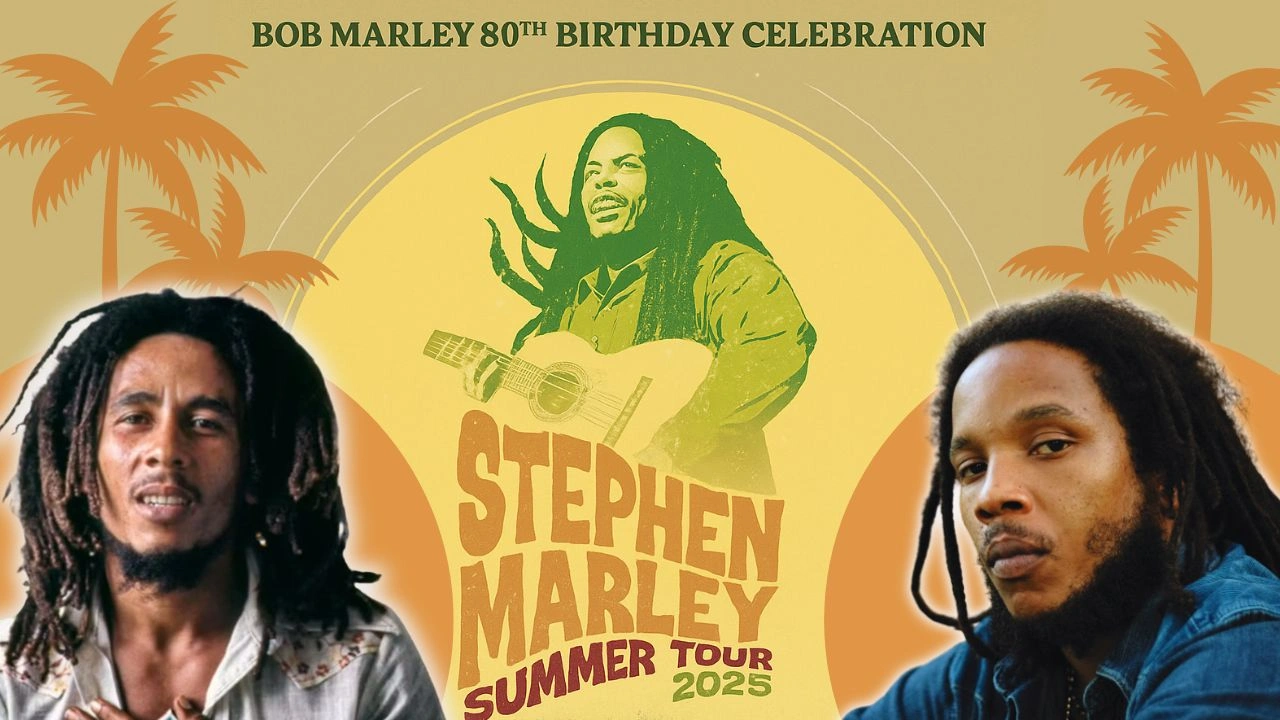 Stephen Marley’s Summer Tour 2025 Celebrates Bob Marley’s 80th Birthday