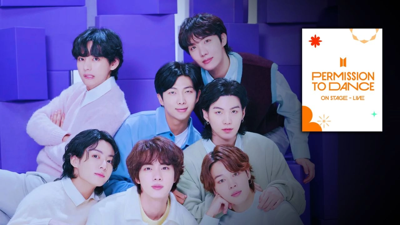 BTS Lights Up the Stage Again with 'Permission to Dance – Live' Release