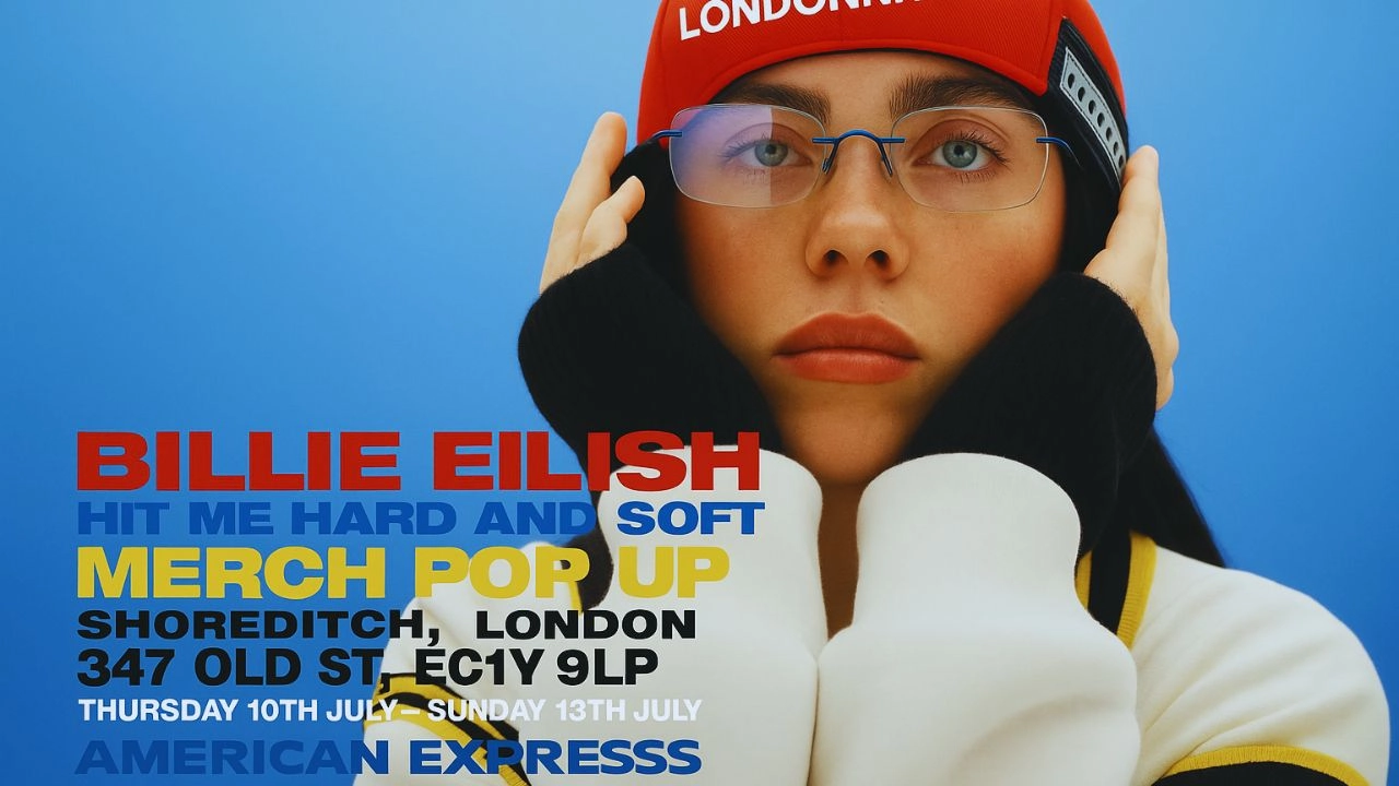 Billie Eilish Brings “Hit Me Hard and Soft” Merch Pop-Up to London!