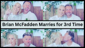 Brian McFadden Marries Danielle Parkinson After 8 Years Together
