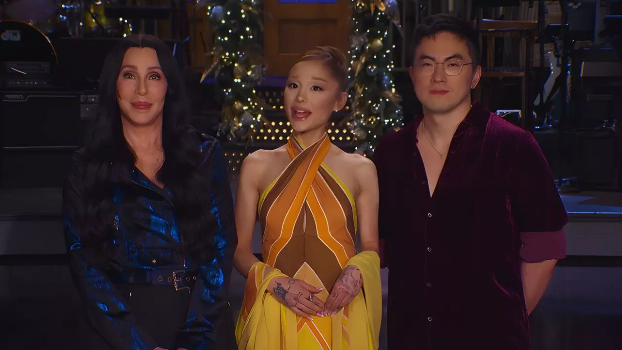 Ariana Grande Hosts SNL With Cher as Bowen Yang Joins the Fun in Viral Promo