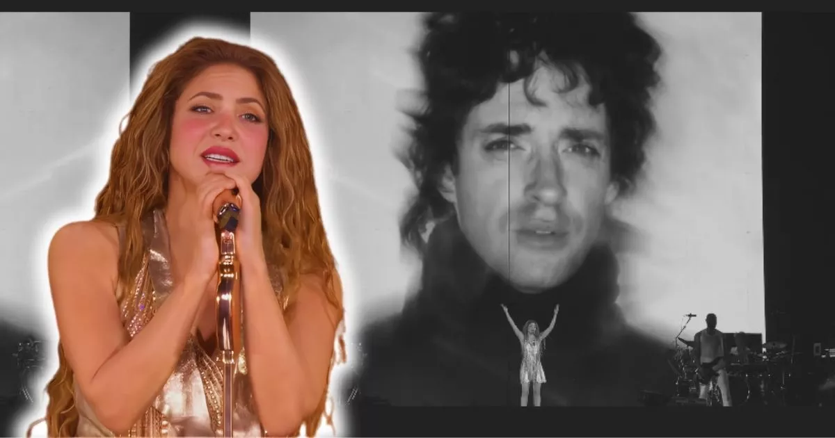 Shakira Honors Gustavo Cerati on Stage With a Heartfelt Tribute