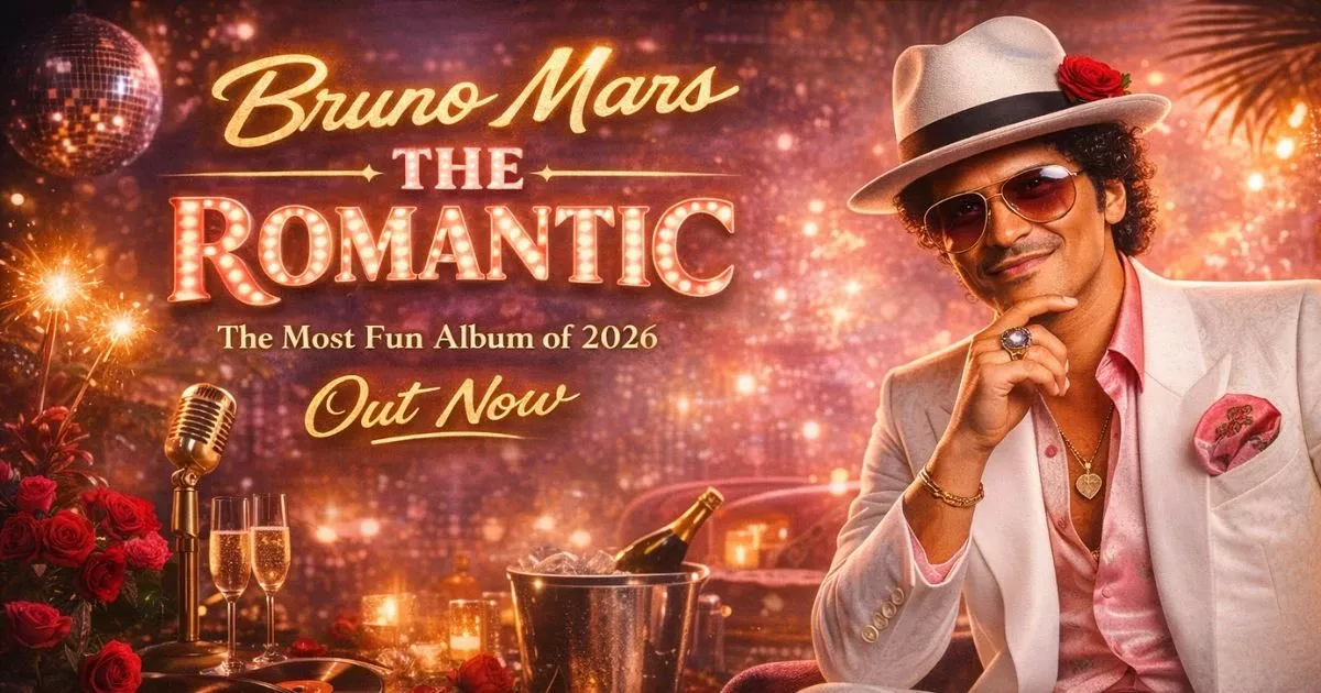 Bruno Mars' The Romantic Is the Most Fun Album of 2026 — And It Knows Exactly What It's Doing