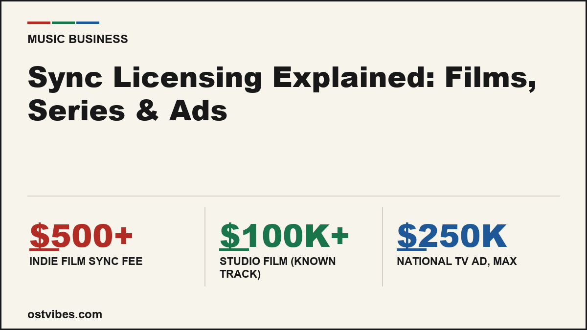 Sync Licensing Explained: Films, Series & Ads