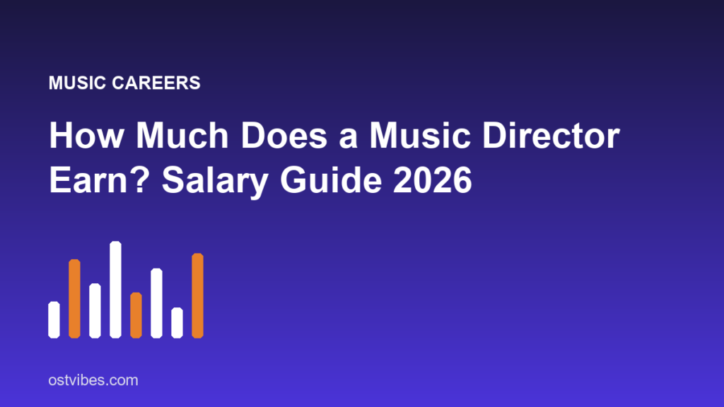 How Much Does a Music Director Earn? Salary Guide 2026
