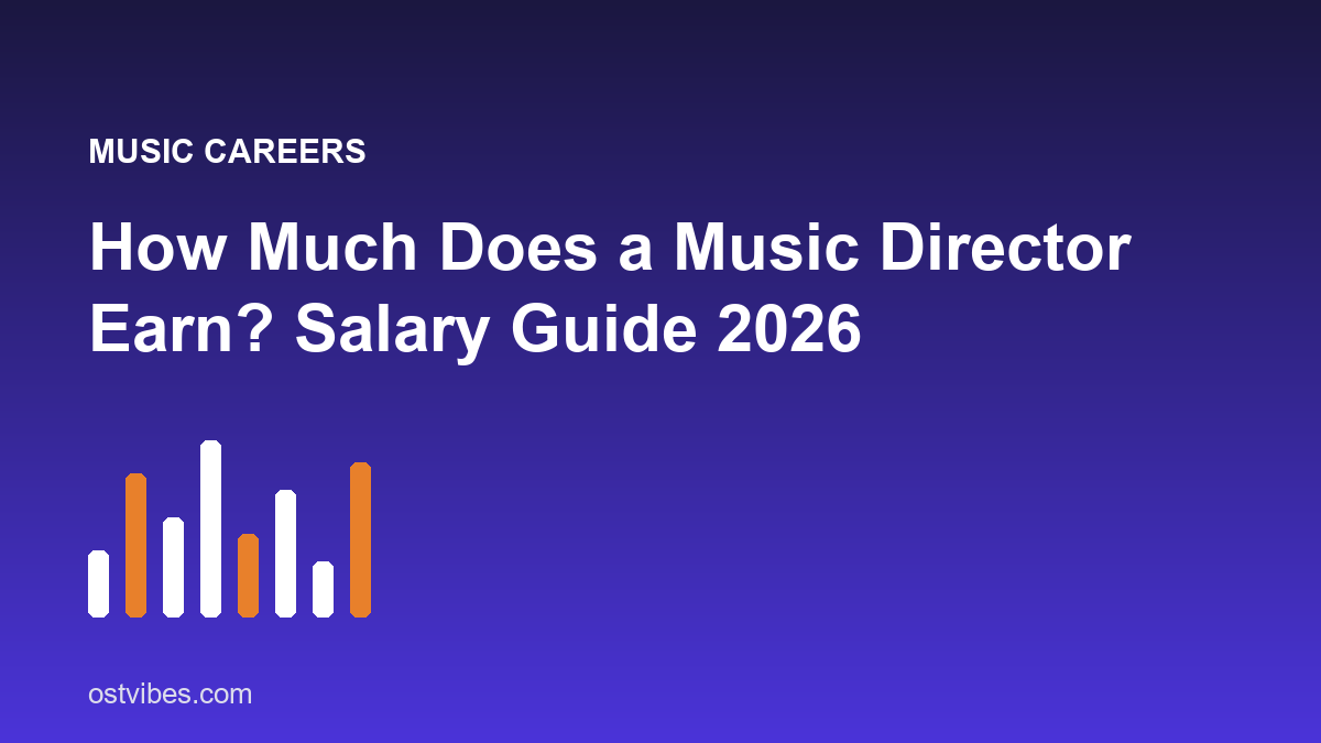 How Much Does a Music Director Earn? Salary Guide 2026